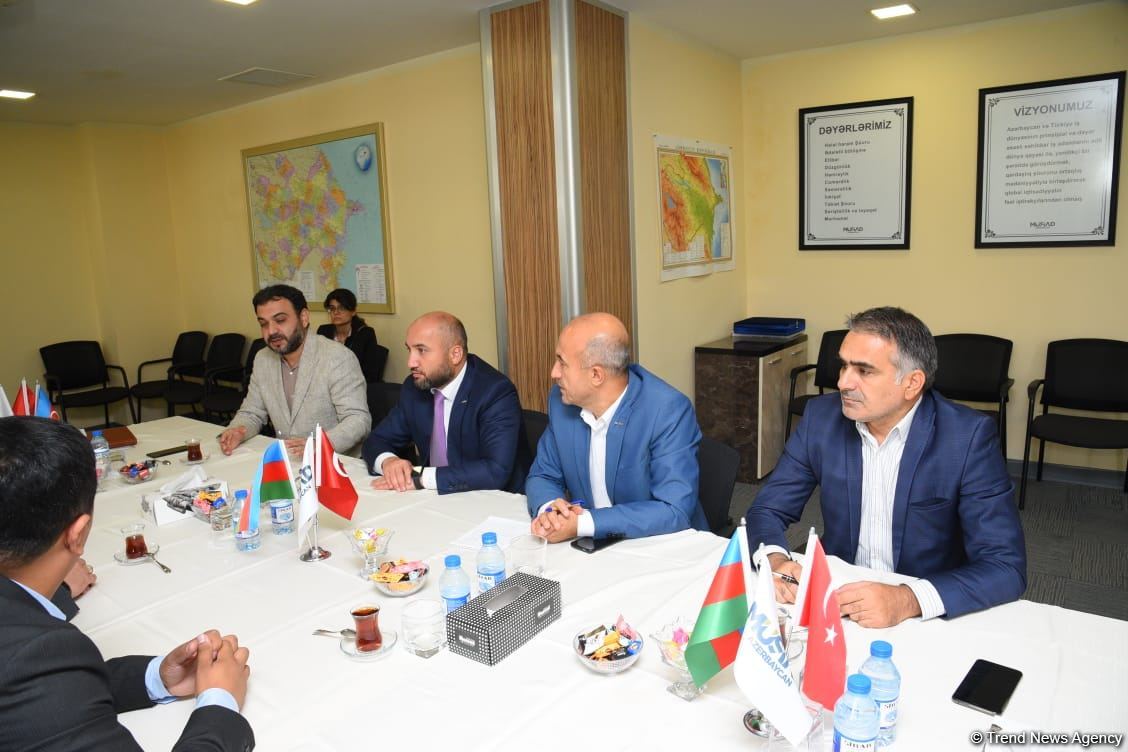 В MÜSİAD обсудили развитие азербайджано-узбекско-турецких экономических связей (ФОТО)