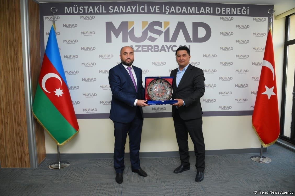 В MÜSİAD обсудили развитие азербайджано-узбекско-турецких экономических связей (ФОТО)