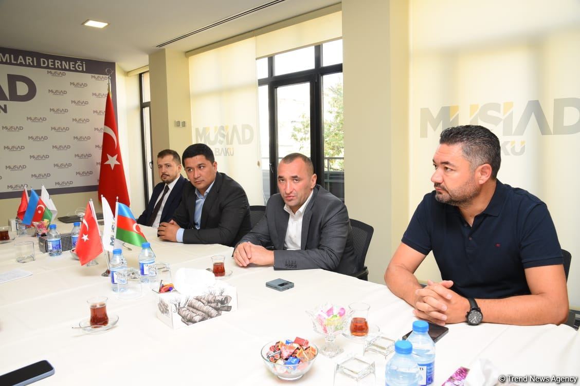 В MÜSİAD обсудили развитие азербайджано-узбекско-турецких экономических связей (ФОТО)