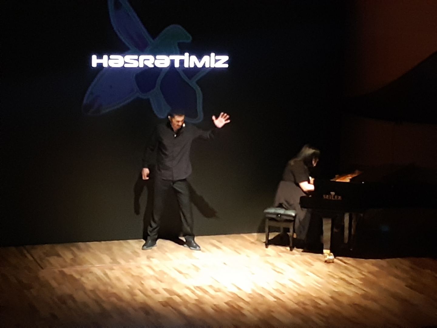 Имя тебе Победа – впервые в Азербайджане представлен музыкальный моноспектакль (ФОТО/ВИДЕО)