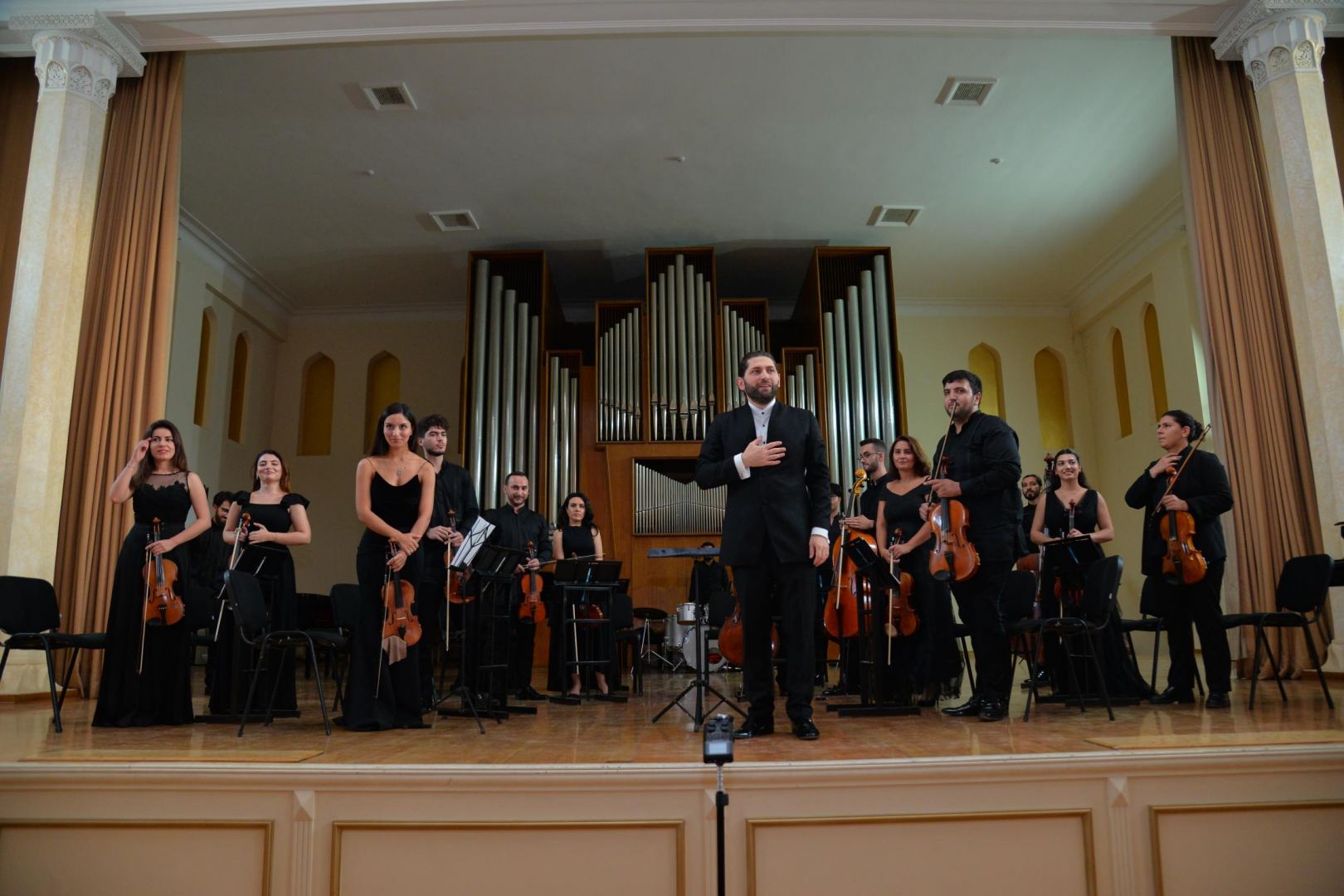 В Баку состоялся концерт феноменальной немецко-российской пианистки Кристины Миллер (ФОТО)