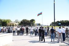 В Азербайджане минутой молчания почтили память шехидов Отечественной войны (ФОТО/ВИДЕО)