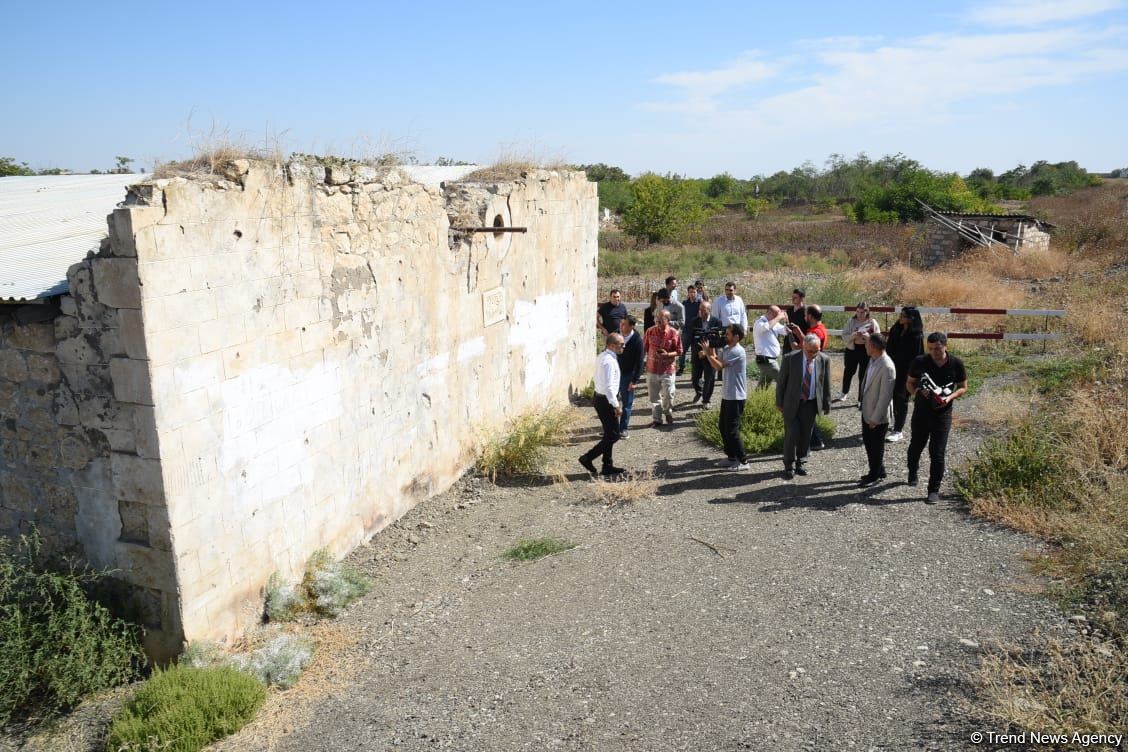 Начался визит на освобожденные территории участников I Форума мозговых центров Азербайджана (ФОТО)
