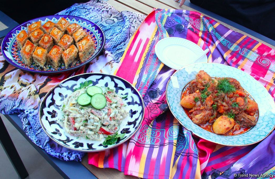 Неделя узбекской кухни в Азербайджане – аппетитные блюда, танцы и музыка (ВИДЕО, ФОТО)