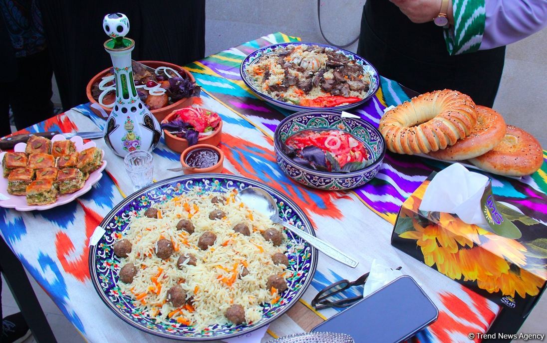 Неделя узбекской кухни в Азербайджане – аппетитные блюда, танцы и музыка (ВИДЕО, ФОТО)
