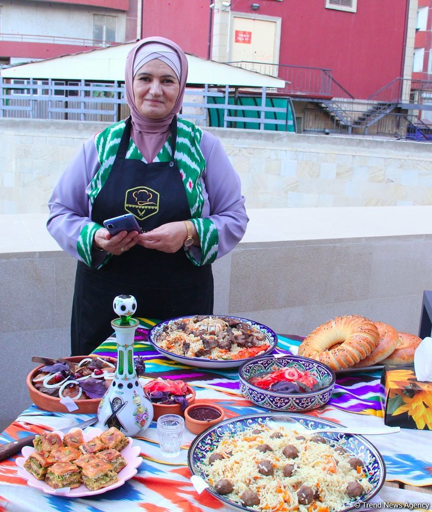 Неделя узбекской кухни в Азербайджане – аппетитные блюда, танцы и музыка (ВИДЕО, ФОТО)