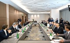 Президент Ильхам Алиев встретился с представителями бизнес-кругов Болгарии (ФОТО/ВИДЕО)