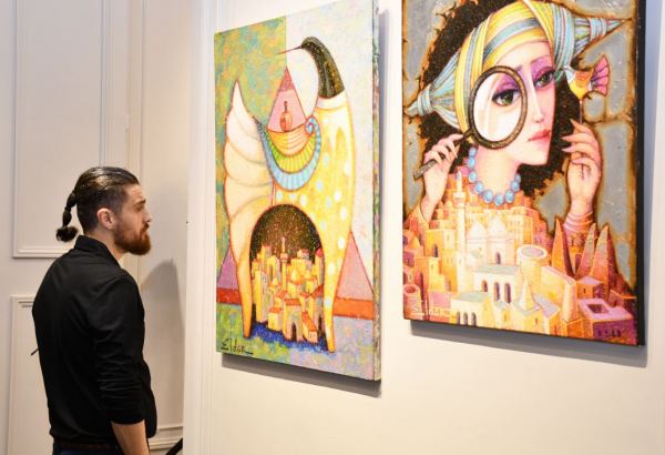 Мистические образы и мощная энергетика – выставка работ Эльдара Бабазаде в Баку (ФОТО)