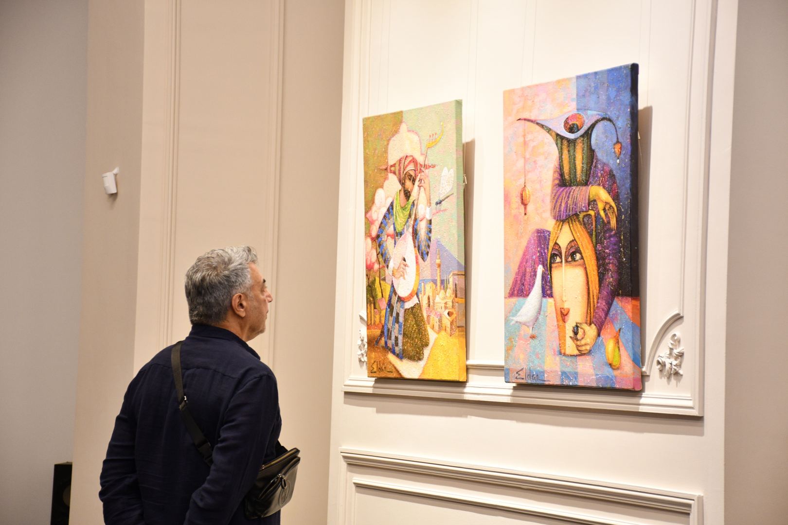 Мистические образы и мощная энергетика – выставка работ Эльдара Бабазаде в Баку (ФОТО)