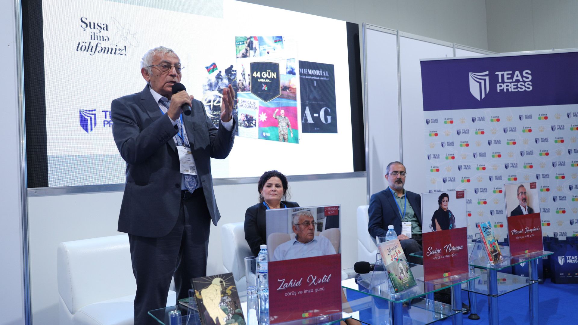 На Baku International Book Fair прошла презентация книг для детей, посвященных "Году города Шуша" (ФОТО)