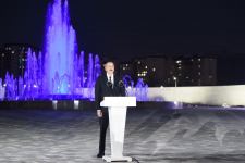 Президент Ильхам Алиев и Президент Садыр Жапаров приняли участие в открытии Парка кыргызско-азербайджанской дружбы в Бишкеке (ФОТО/ВИДЕО)