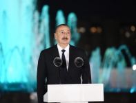 Президент Ильхам Алиев и Президент Садыр Жапаров приняли участие в открытии Парка кыргызско-азербайджанской дружбы в Бишкеке (ФОТО/ВИДЕО)