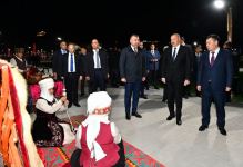 Президент Ильхам Алиев и Президент Садыр Жапаров приняли участие в открытии Парка кыргызско-азербайджанской дружбы в Бишкеке (ФОТО/ВИДЕО)