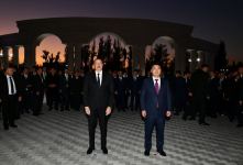 Президент Ильхам Алиев и Президент Садыр Жапаров приняли участие в открытии Парка кыргызско-азербайджанской дружбы в Бишкеке (ФОТО/ВИДЕО)