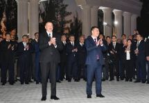 Президент Ильхам Алиев и Президент Садыр Жапаров приняли участие в открытии Парка кыргызско-азербайджанской дружбы в Бишкеке (ФОТО/ВИДЕО)