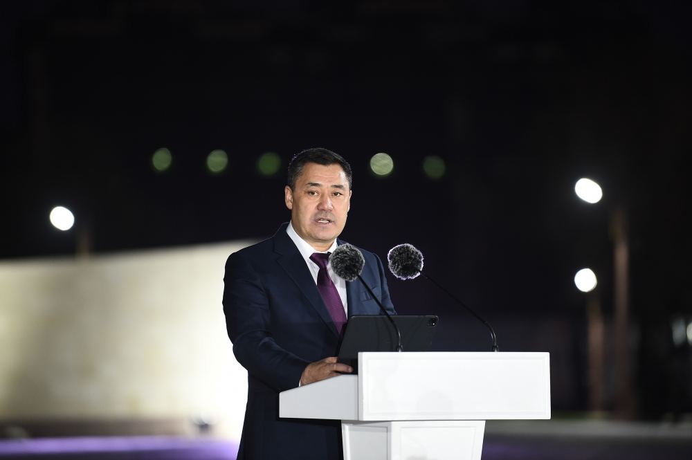 Президент Ильхам Алиев и Президент Садыр Жапаров приняли участие в открытии Парка кыргызско-азербайджанской дружбы в Бишкеке (ФОТО/ВИДЕО)