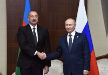 В Астане состоялась встреча Президента Ильхама Алиева с Президентом Владимиром Путиным (ФОТО) (Дополнено)