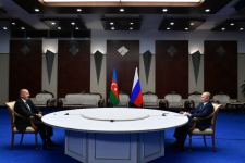 В Астане состоялась встреча Президента Ильхама Алиева с Президентом Владимиром Путиным (ФОТО) (Дополнено)