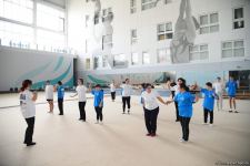 При организации Федерации гимнастики Азербайджана в Баку проходят тренерские и судейские курсы по Специальной Олимпиаде (ФОТО)