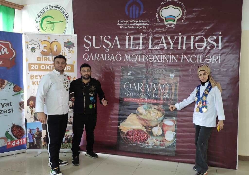 В Шуше представлен проект "Жемчужины Карабахской кухни" (ФОТО)