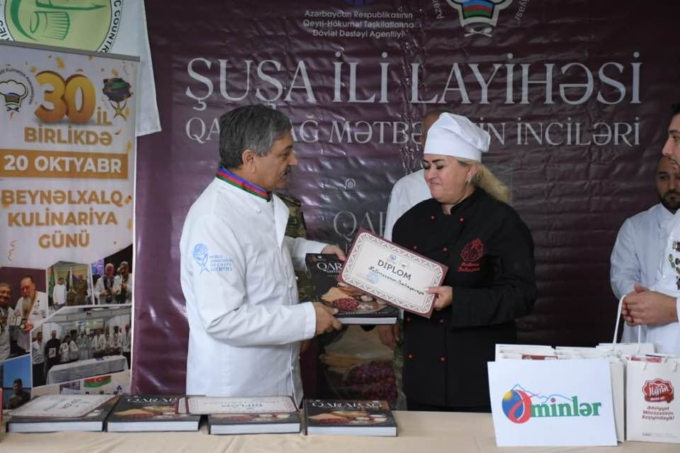 В Шуше представлен проект "Жемчужины Карабахской кухни" (ФОТО)