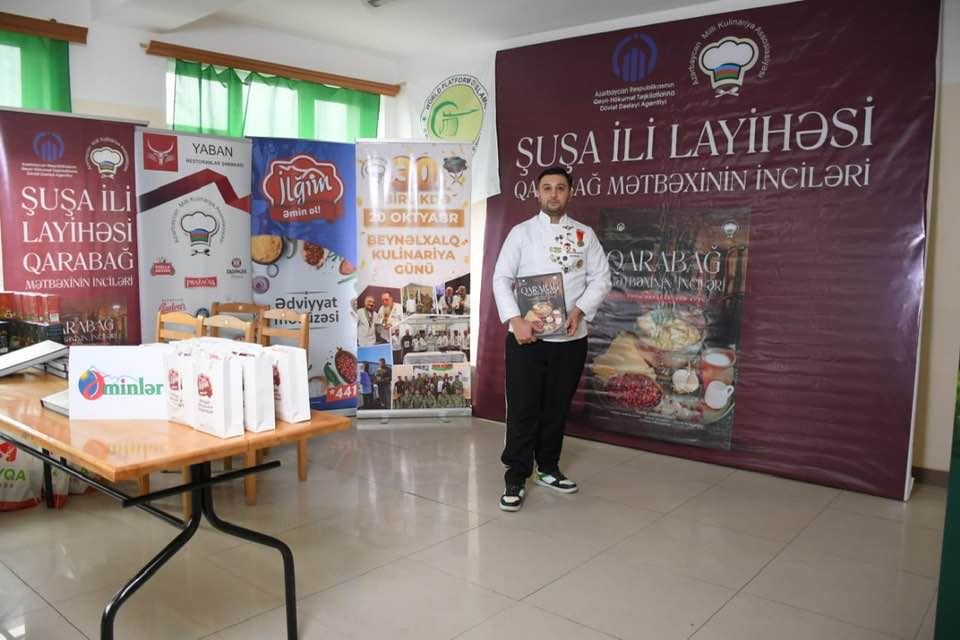 В Шуше представлен проект "Жемчужины Карабахской кухни" (ФОТО)