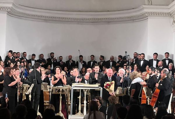 В Баку прошел творческий вечер видного композитора Джаваншира Гулиева. Премьера оратории "Müşfiq ağıları"  (ВИДЕО, ФОТО)