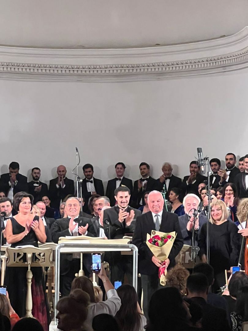 В Баку прошел творческий вечер видного композитора Джаваншира Гулиева. Премьера оратории "Müşfiq ağıları"  (ВИДЕО, ФОТО)