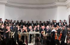 В Баку прошел творческий вечер видного композитора Джаваншира Гулиева. Премьера оратории "Müşfiq ağıları"  (ВИДЕО, ФОТО)