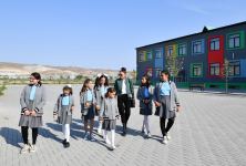 Президент Ильхам Алиев и Первая леди Мехрибан Алиева встретились с жителями в селе Агалы Зангиланского района (ФОТО/ВИДЕО)