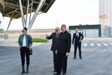 Президент Ильхам Алиев и Первая леди Мехрибан Алиева побывали в Зангиланском районе (ФОТО)
