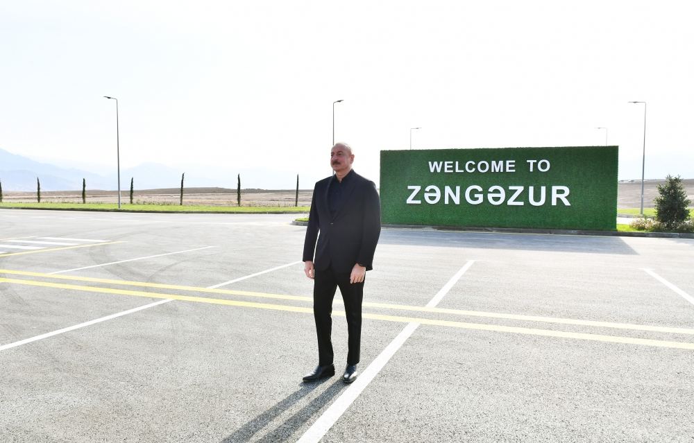 Президент Ильхам Алиев и Первая леди Мехрибан Алиева ознакомились с условиями, созданными в Зангиланском международном аэропорту (ФОТО/ВИДЕО)