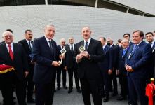Президент Ильхам Алиев и Президент Реджеп Тайип Эрдоган приняли участие в церемонии открытия Зангиланского международного аэропорта (ФОТО/ВИДЕО)