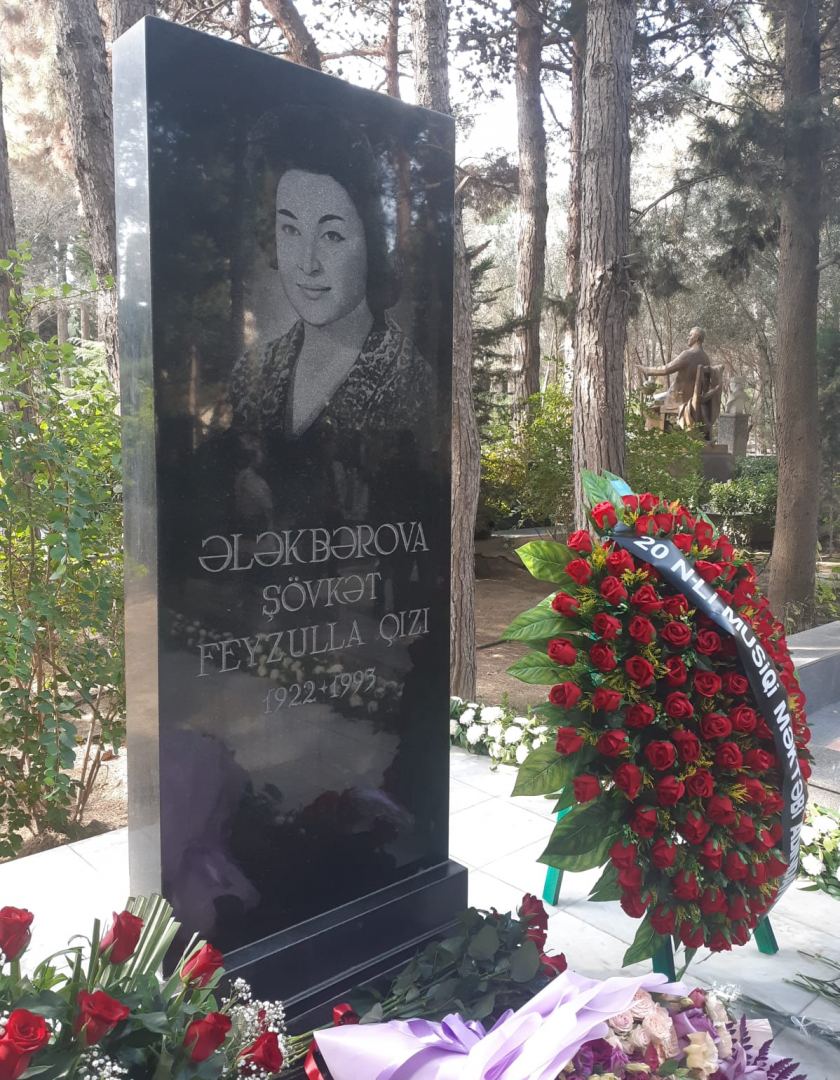 100-летие Шовкет Алекперовой – деятели культуры почтили память народной артистки (ФОТО)