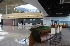 Пропускная способность терминала Зангиланского международного аэропорта рассчитана на 200 пассажиров в час – директор (ФОТО/ВИДЕО)