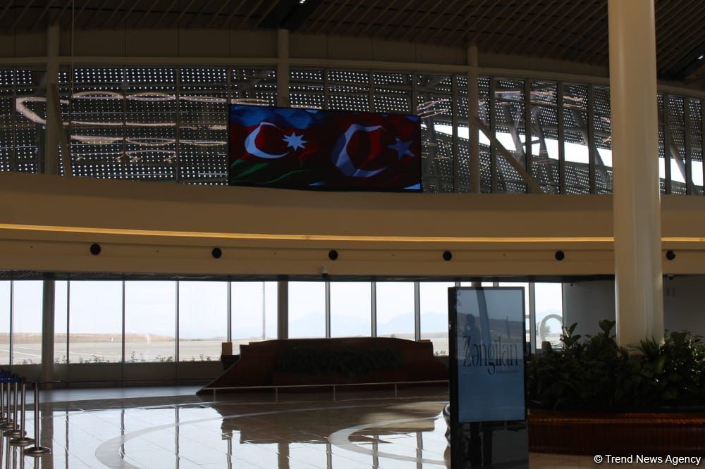 Пропускная способность терминала Зангиланского международного аэропорта рассчитана на 200 пассажиров в час – директор (ФОТО/ВИДЕО)