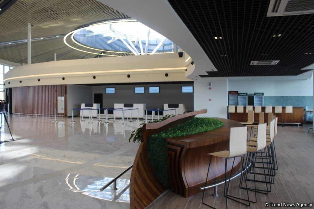 Пропускная способность терминала Зангиланского международного аэропорта рассчитана на 200 пассажиров в час – директор (ФОТО/ВИДЕО)