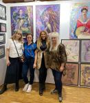 Нигяр Нариманбекова представила работы азербайджанских художников в Carrousel du Louvre в  Париже (ФОТО)