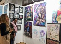 Нигяр Нариманбекова представила работы азербайджанских художников в Carrousel du Louvre в  Париже (ФОТО)