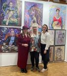 Нигяр Нариманбекова представила работы азербайджанских художников в Carrousel du Louvre в  Париже (ФОТО)