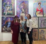 Нигяр Нариманбекова представила работы азербайджанских художников в Carrousel du Louvre в  Париже (ФОТО)