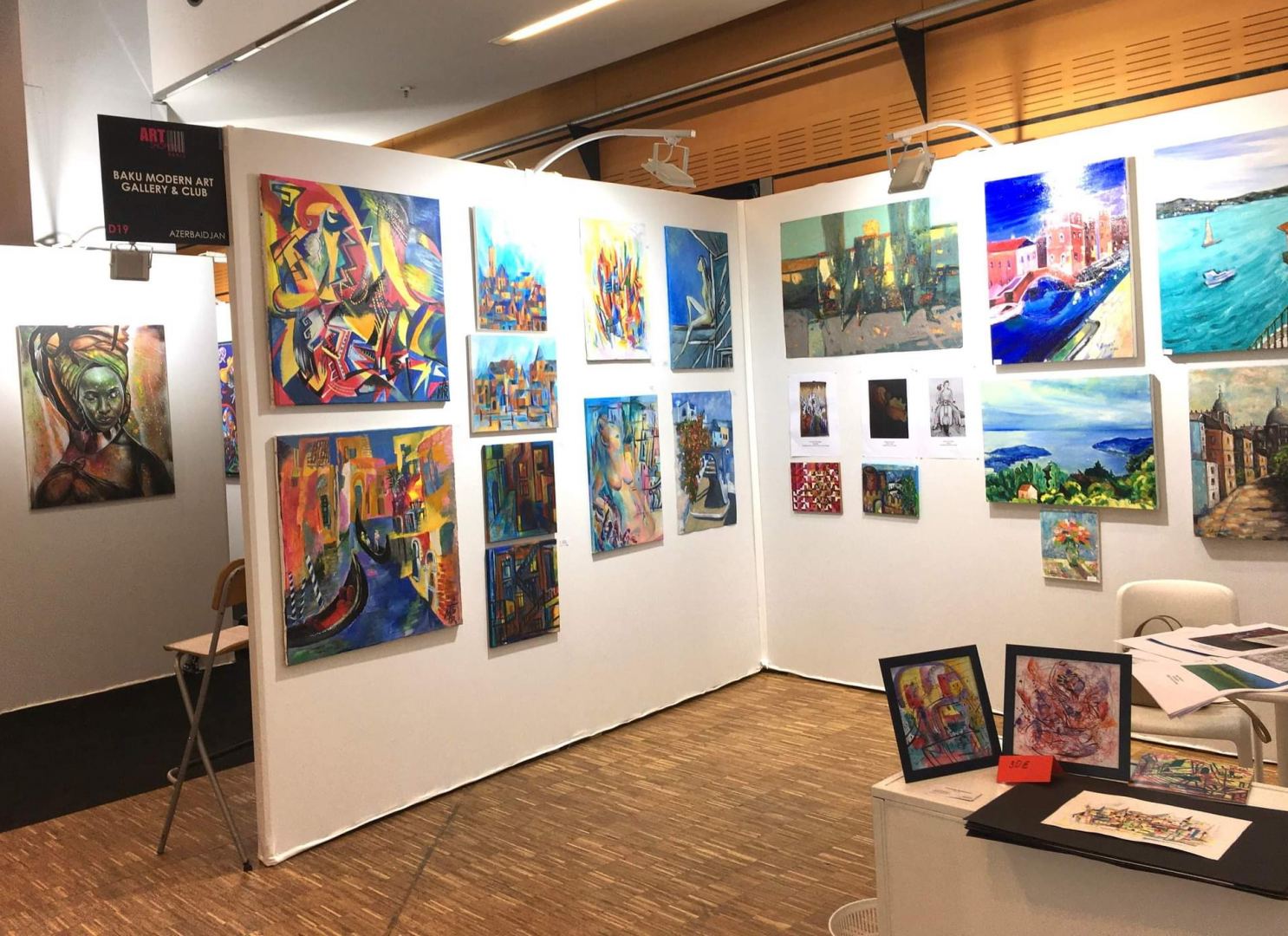 Асмер Нариманбекова объединила художников из разных стран (ФОТО)