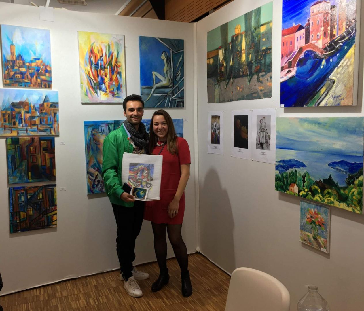 Асмер Нариманбекова объединила художников из разных стран (ФОТО)