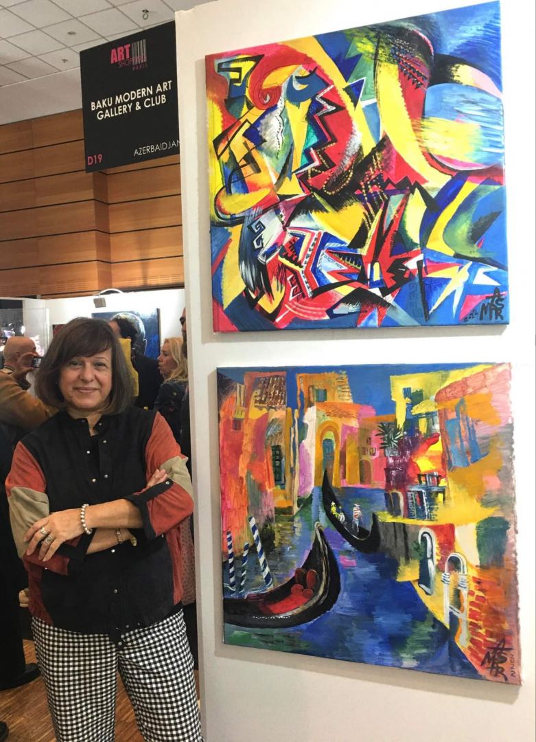 Асмер Нариманбекова объединила художников из разных стран (ФОТО)
