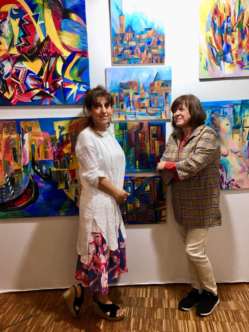 Асмер Нариманбекова объединила художников из разных стран (ФОТО)