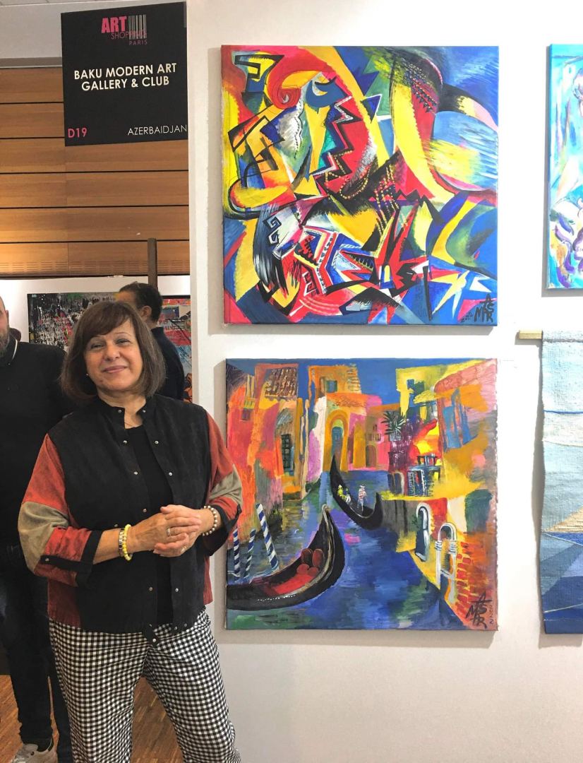 Асмер Нариманбекова объединила художников из разных стран (ФОТО)