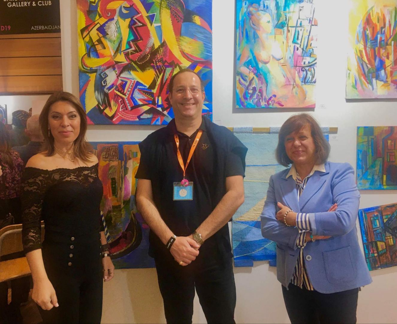 Асмер Нариманбекова объединила художников из разных стран (ФОТО)