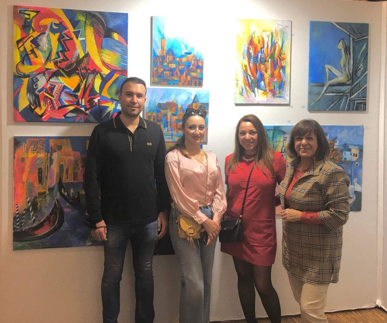 Асмер Нариманбекова объединила художников из разных стран (ФОТО)