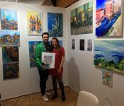 Асмер Нариманбекова объединила художников из разных стран (ФОТО)