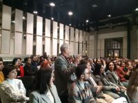 В космическое путешествие с книгой Чехова и диском Вагифа Мустафазаде – встреча с "Королевой джаза" в Баку (ФОТО)